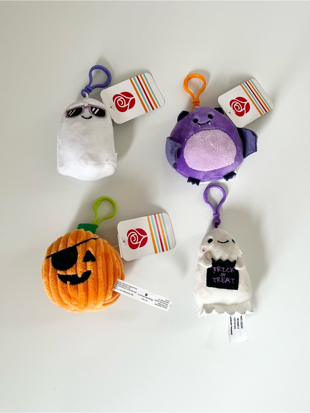 Halloween Plush Keychain Set